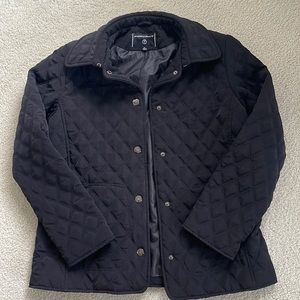 portrait quilted womens jacket coat